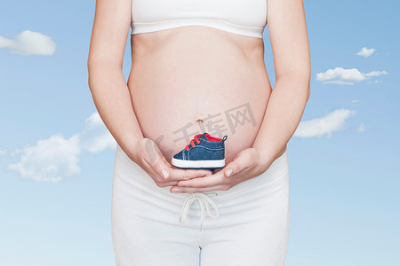 人体360摄影照片_穿鞋怀孕肿块