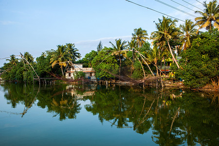 中国渔网印度喀拉拉邦科奇