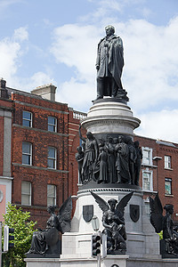 丹尼尔·奥康奈尔雕像都柏林爱尔兰