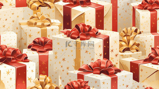 礼物盒礼盒背景图片_圣诞节礼物盒节日背景2
