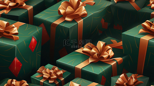 礼物盒礼盒背景图片_圣诞节礼物盒节日背景19