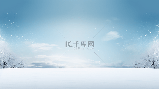 蓝色霜降背景图片_蓝色现代感冰天雪地简约创意背景21