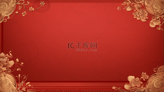 中国红传统背景图片_红色中国风喜庆吉祥简约创意背景33