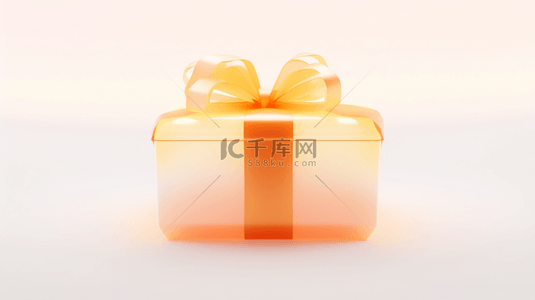 黄色礼物盒子背景图片_黄色现代感时尚创意礼盒背景25
