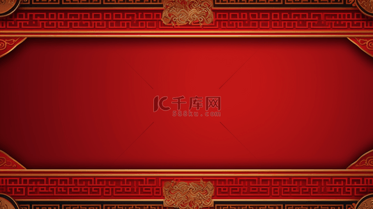 中国古典传统背景图片_红色中国风喜庆吉祥简约创意背景23