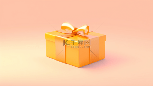 黄色礼物盒子背景图片_黄色现代感时尚创意礼盒背景24