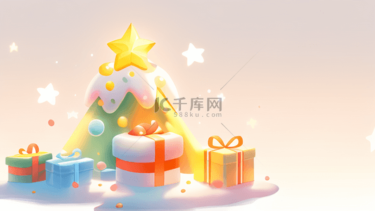 圣诞礼物背景背景图片_
温暖橙色圣诞节圣诞礼物背景