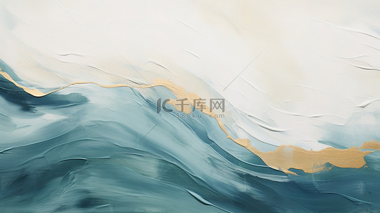 浅金色背景图片_浅海军蓝和浅金色油画质感背景5