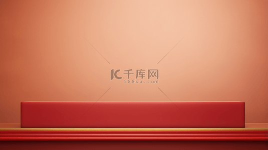 红色中国风古典简约创意背景14