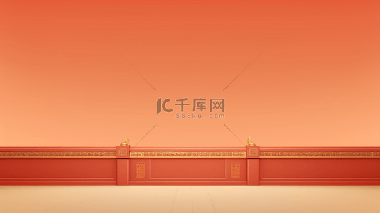 祥云纹样背景图片_红色中国风古典简约创意背景18