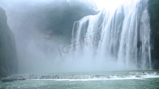 黄果树风景摄影照片_黄果树溪流水流河流风光自然山水风景