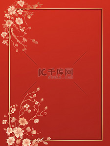 新年框架背景图片_中国新年贺卡框架13