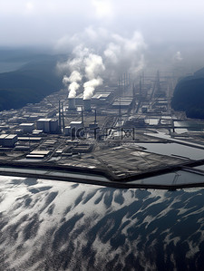 环境污染修复背景图片_核污水排放环境污染13