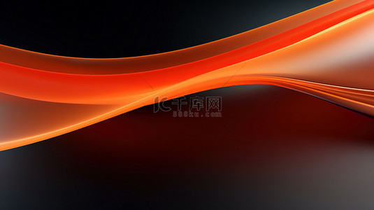 橙色调背景图片_生动橙黑色调抽象扭曲背景11