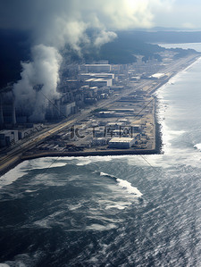 悉尼大海背景图片_核污水排放环境污染20