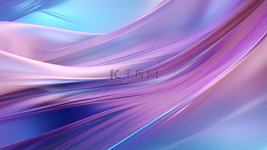 亮紫色背景图片_蓝色亮紫色波浪条纹抽象20