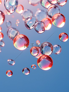 微观水滴背景图片_水球水滴细胞微观14