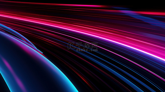 科技感线条紫色背景图片_紫色条纹光束线条科技感18