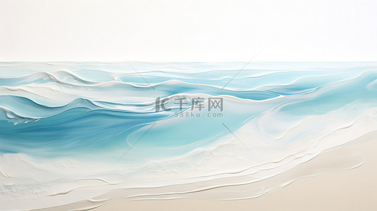 海洋海浪纹理背景图片_海浪沙丘海洋质感纹理18