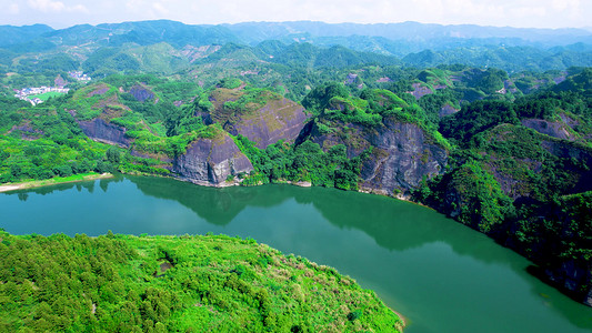 航拍思蒙国家湿地公园大好河山祖国山河旅游旅行自然风景