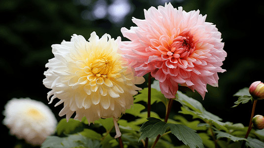 重阳节摄影照片_盛开的菊花重阳节