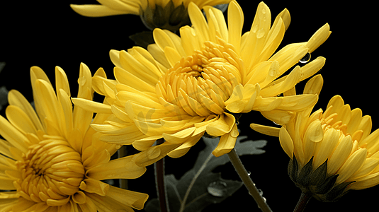 盛开的菊花重阳节