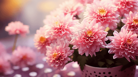 寒露摄影照片_盛开的菊花重阳节盛开的菊花重阳节