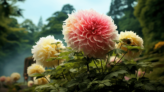 重阳节摄影照片_盛开的菊花重阳节