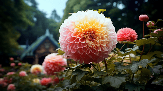 盛开的菊花重阳节