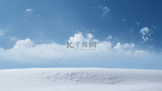 大寒大寒背景图片_冬天阳光下的雪地风景雪地场景