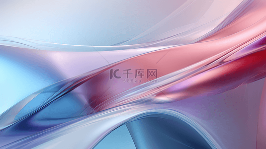 科技线条抽象背景背景图片_浅紫色和蓝色半透明抽象曲线背景17
