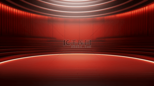 产品光效背景背景图片_红色电商舞台简约背景19
