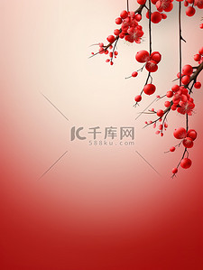 中国传统的红色节日背景12