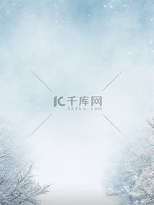 冬季冰天雪地简约质感背景18