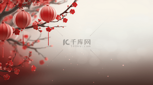 古典传统背景图片_红色中国风喜庆吉祥背景16