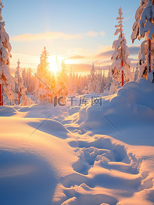 雪山1背景图片_冬季雾蒙蒙的雪山1