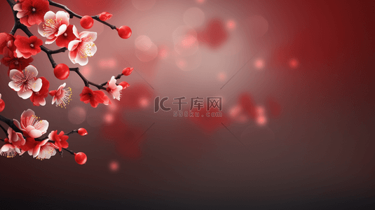 古典传统背景图片_红色中国风喜庆吉祥背景6
