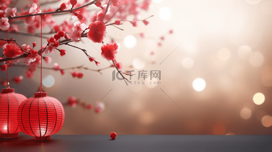 古典传统风背景图片_红色中国风喜庆吉祥背景12