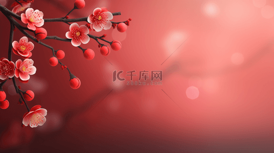 古典传统背景图片_红色中国风喜庆吉祥背景8
