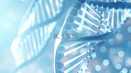蓝色生物科技背景图片_蓝色生物科技双螺旋结构背景28