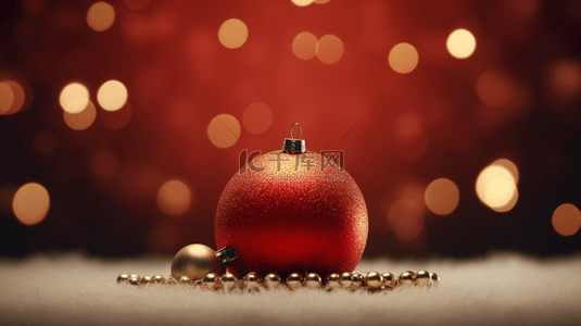 星光圣诞树背景图片_C4D圣诞节装饰背景13