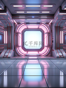 未来的科幻室内空间18