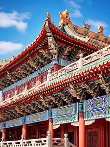 宏伟中国背景图片_宏伟的中国宫殿建筑6
