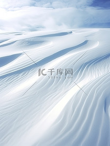雪山美景背景图片_白雪恺恺的雪山冬天美景4