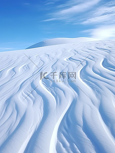 白雪恺恺的雪山冬天美景6