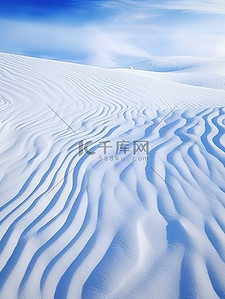 白雪恺恺的雪山冬天美景10
