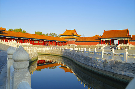 北京故宫博物院风光