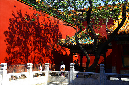 古代建筑建筑摄影照片_北京故宫博物院风光