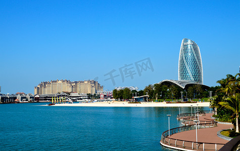 海南建筑摄影照片_海南海花岛风光