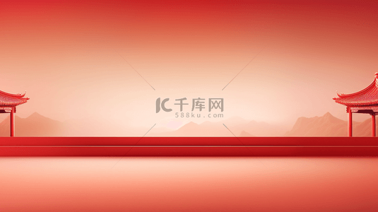 创意红色中国风背景图片_红色中国风喜庆创意背景19